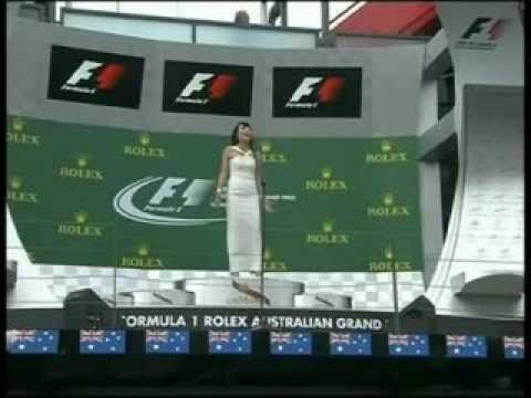 Dami Im - Australia Grand Prix [national anthem]