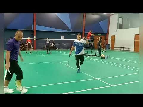Badminton SF Mens Double Amature Bangi Tournament - Rahmadhani / Rumli Vs Khim Lim / Haziq Othman