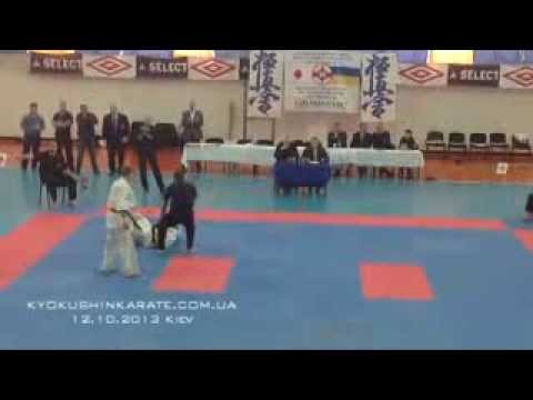 Alexei Anokhin (Kherson) nomination for "Knockout of the Year" (Kyokushin)