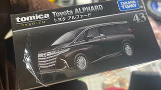 トミカ開封動画　Vol.670 プレミアム　トヨタ　アルファード
