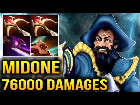 MidOne Dota 2 Kunkka 76K Total Damages Dota 2 7.07c