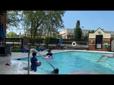 With my Brothers Hampton Inn by Hilton Hotel at Richmond West Innsbrook Virginia August 5, 2022