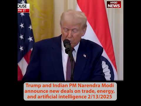 Trump and Modi Announce Sweeping Deals: Energy, Nuclear, AI, Stealth Fighters, and India-to-America Trade Route