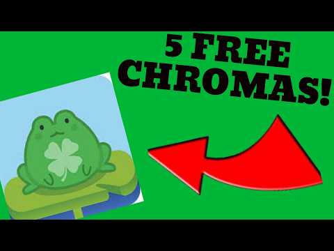 How To Get 5 FREE CHROMAS in Blooket...