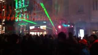 Q-day 2013 Breda! Laser Guitar Show by Rogé and DJ Ser-V