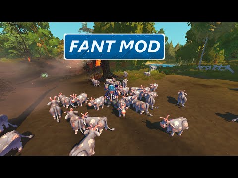 Scrap Mechanic Modded | Fant Mod 7.78 - Woc Breeding! - Baby Wocs!