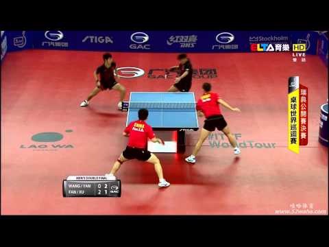 2014 Swedish Open MD-F: WANG Hao/YAN An - FAN Zhendong/XU Xin [HD 1080p] [Full Match/Chinese]