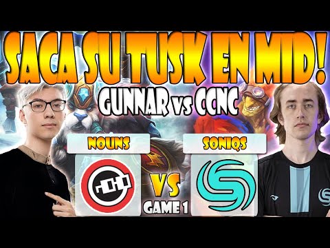 SONIQS VS NOUNS BO5[GAME 1] GRAN FINAL-CCNC VS GUNNAR-THE INTERNATIONAL 2022:NA QUALIFIER- DOTA