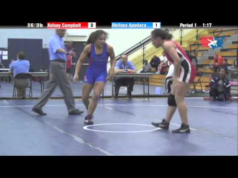 WM FS 59 KG / 130 lbs - Kelsey Campbell vs. Melissa Apodaca