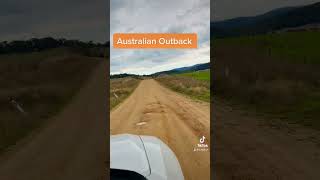 Australian outback and dirt roads in the middle of nowhere #australia #outback 😍