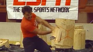 1992 STIHL TIMBERSPORTS® at Lyndonville, VT for the Northeastern Lumberman's Day