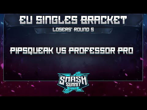 Pipsqueak vs Professor Pro - EU Singles Bracket: Losers' Round 5 - Smash Summit 10 | Fox vs Fox