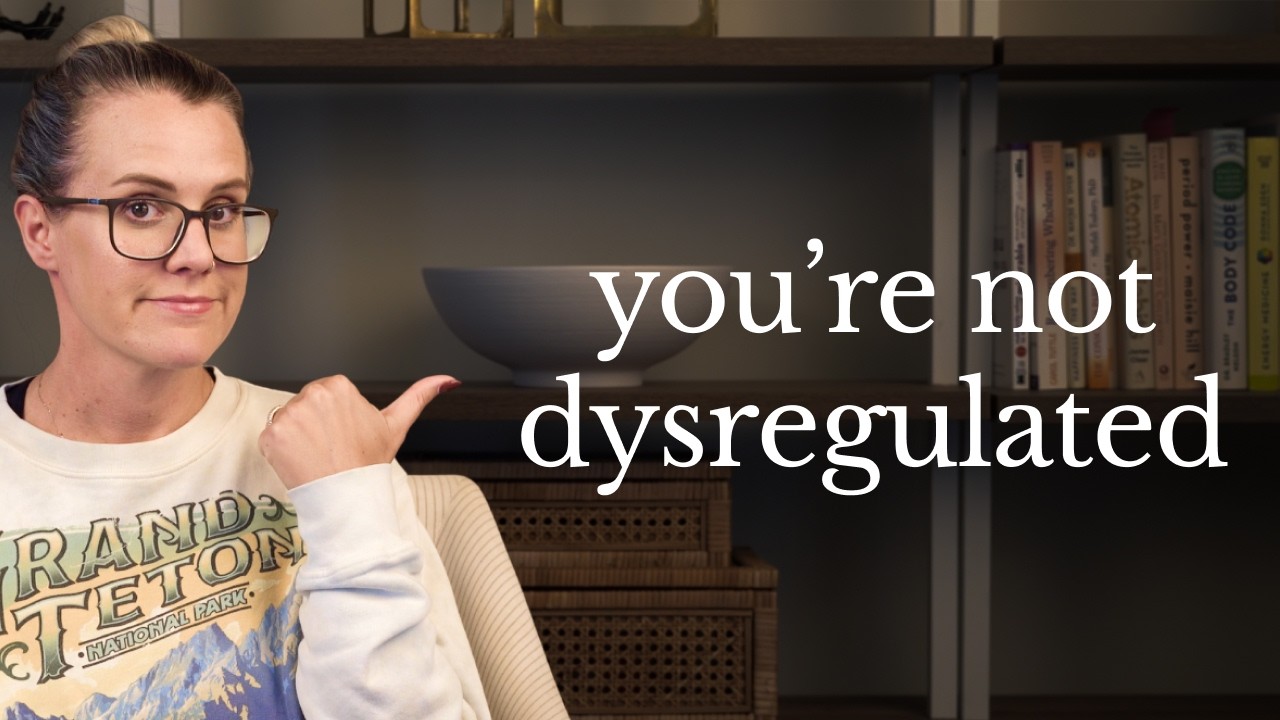 You’re Way Beyond Nervous System Dysregulation | 5 Signs To Look Out For