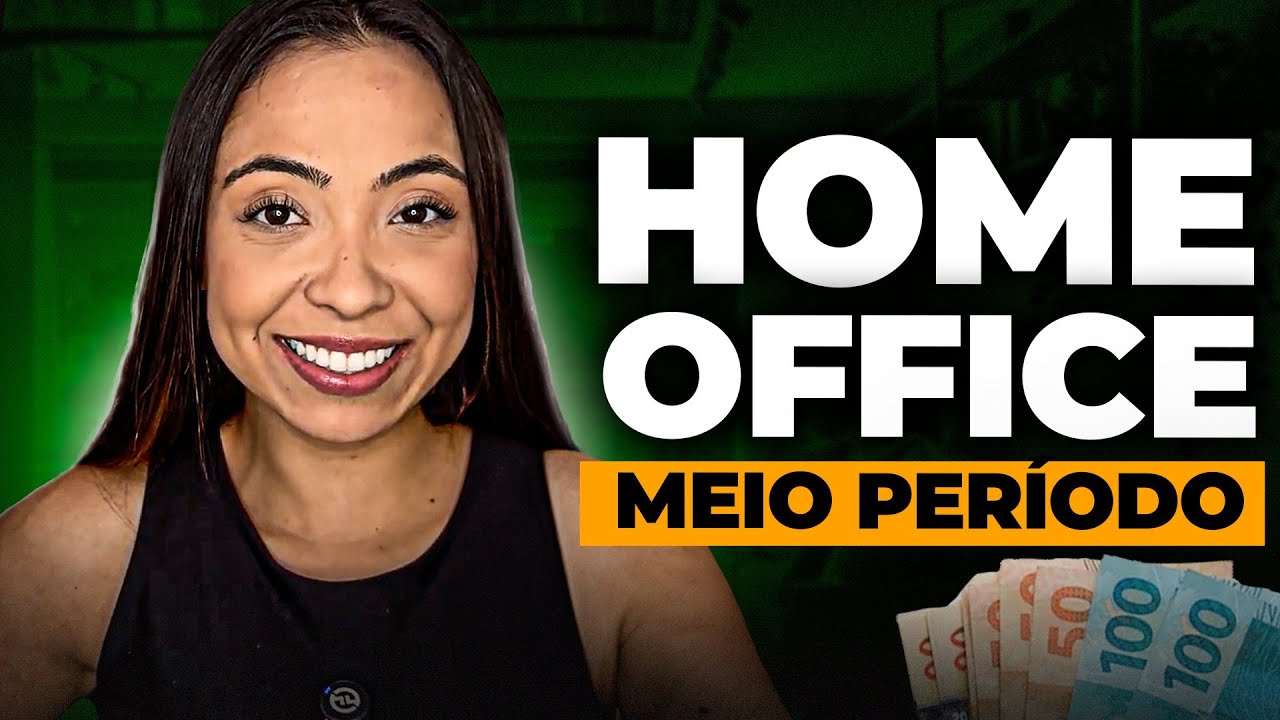 OPORTUNIDADE HOME OFFICE início imediato | Aprenda TRABALHAR em CASA MEIO PERÍODO NOTURNO