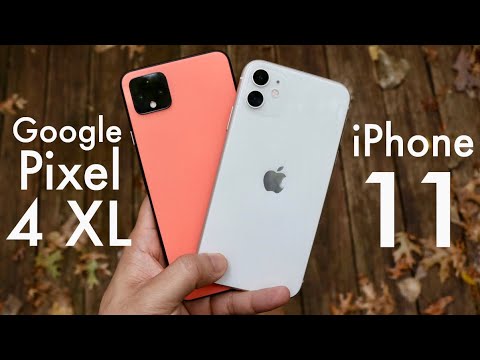 Google Pixel 4 XL Vs iPhone 11! (Comparison) (Review)