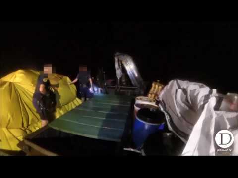 La douane saisit 223 kg de cocaïne à bord d’un caboteur au large de la Martinique