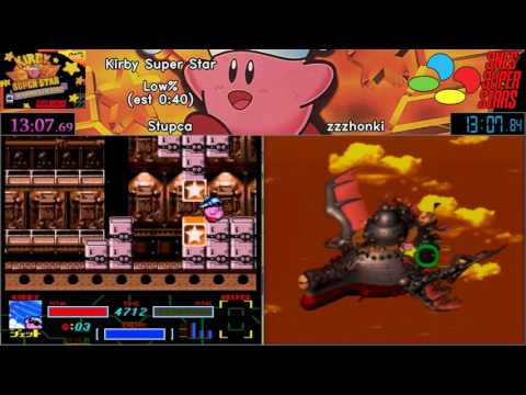 SNES Super Stars 2017 [183] - Kirby Super Star (Low%) Race