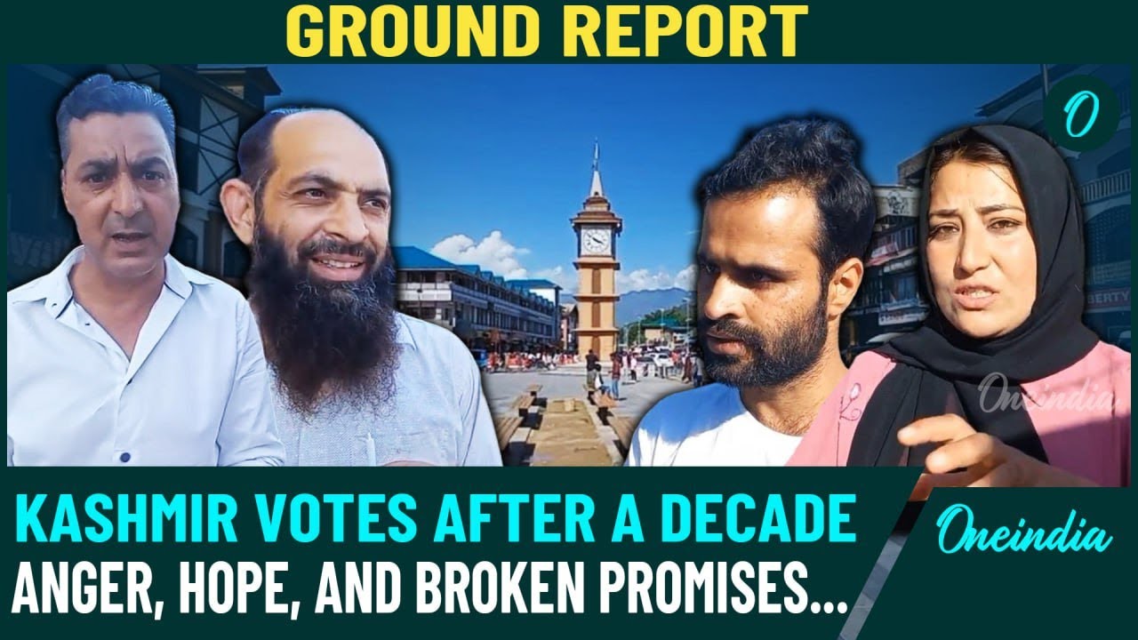 J&K Assembly Polls: Will Voters' Demands Finally Be Fulfilled As Polls Return After A Decade | Watch