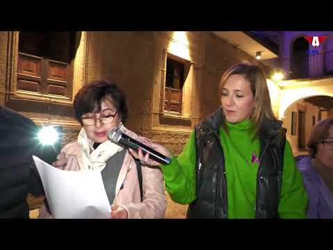 Lectura de manifiesto del 25N