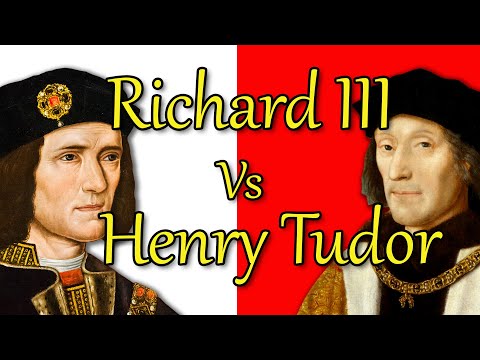 The Battle of Bosworth 1485. Richard III v Henry Tudor.