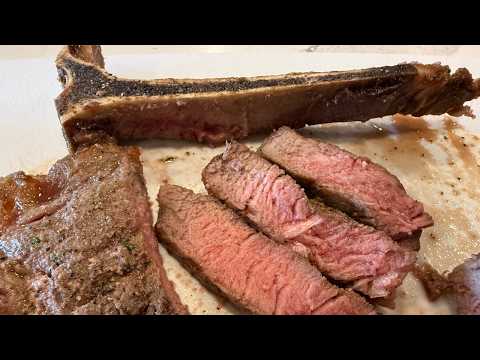 Juiciest Air Fryer T-Bone Steak - Simple Technique