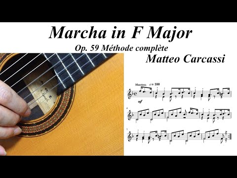 Opus 59 Part 1 No 16 - March Maestoso In F Major - Matteo Carcassi