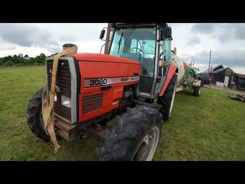 1992 Massey Ferguson 3080 Autotronic 4WD 5.8 Litre 6-Cyl Diesel Tractor 95 HP Shropshire County Show