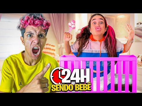 VIREI UM BEBÊ POR 24 HORAS *deu ruim