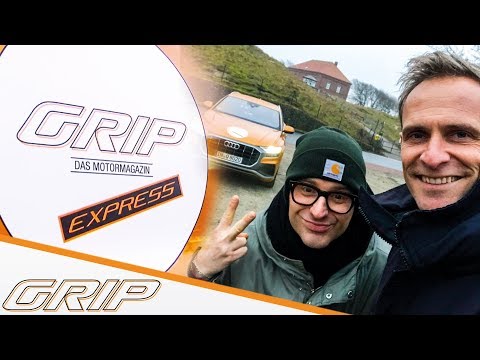 Die Kurier-Challenge: Power-SUV VS Helikopter I Audi Q8 I GRIP