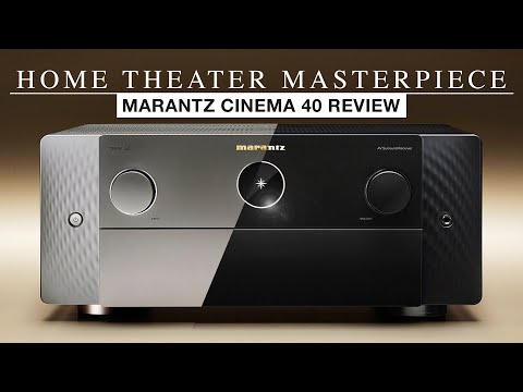 Is THIS the BEST Home Theater Receiver 2023 - Marantz Cinema 40 Review