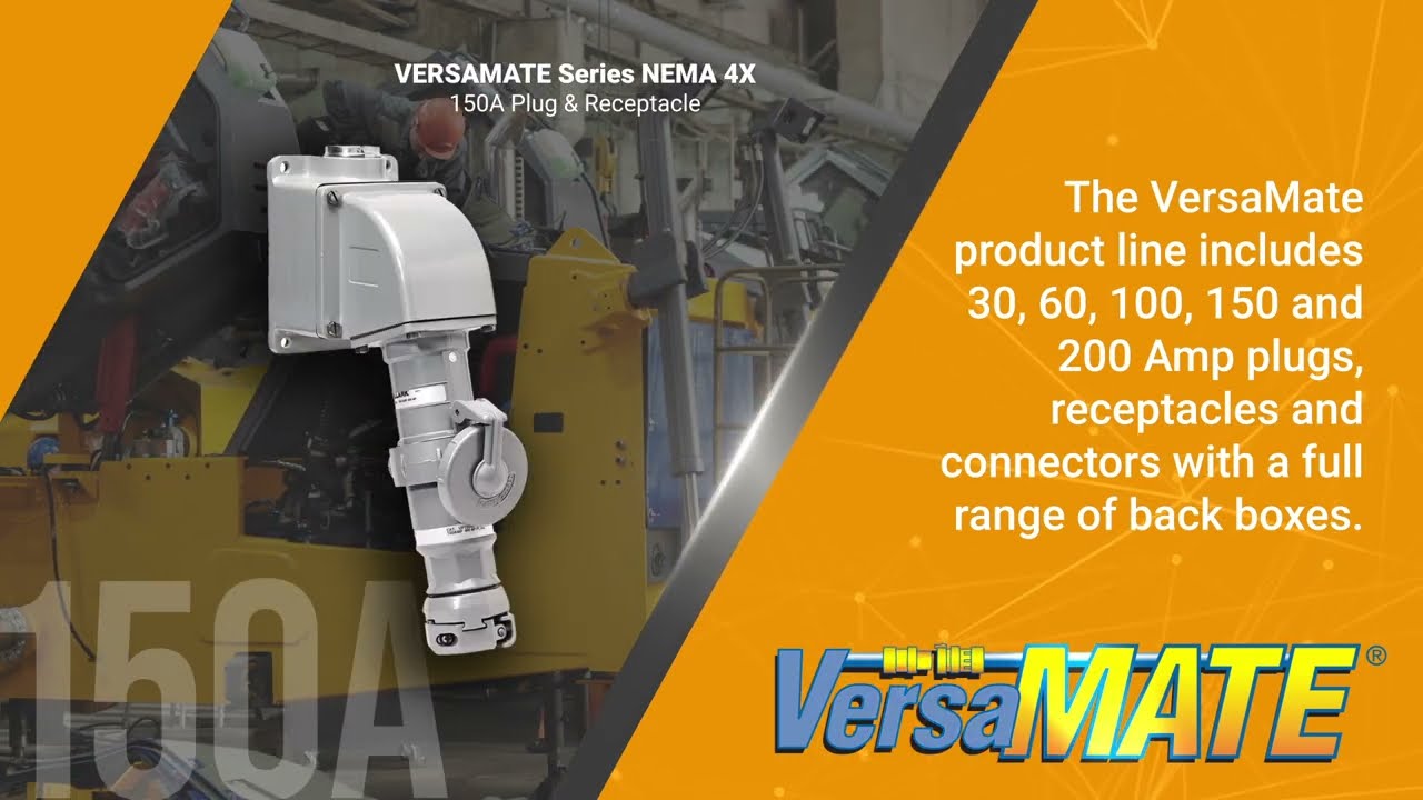 Ex Solutions - Hubbell Killark Versamate series NEMA 4X plugs, receptacles & connectors