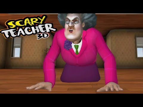 Miss T jadi Kucing😂Scary teacher 3D Chapter 4 Level 3