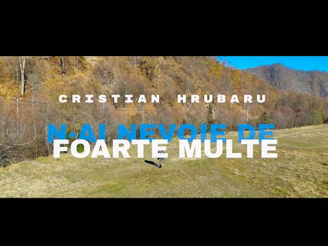 CRISTIAN HRUBARU - N-AI NEVOIE DE FOARTE MULTE (cover) official video