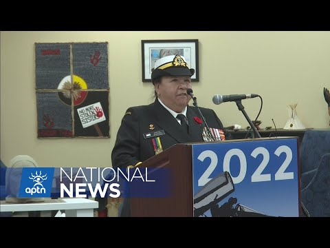 'Indigenous veterans were not allowed to lay wreaths': Elder Debbie Eisan | APTN News