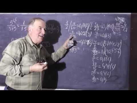 2/2 Lectia 314 - Transformarea numerelor zecimale periodice simple mixte in fractii si invers Cls 6