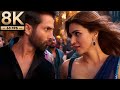 8K Remastered Laal Peeli Akhiyaan Kriti Sanon Shahid Kapoor Teri Baaton Mein Aisa Uljha Jiya