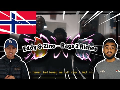 REACT TIL MUSIKKVIDEO!! Reacting Til Eddy & Zino - Rags 2 Riches (Offisiell Musikkvideo)