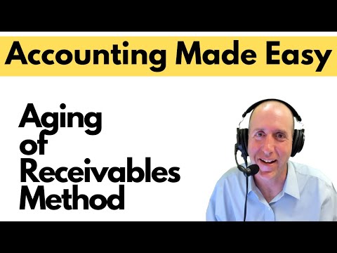 FA24 Accounts Receivable Aging of Receivables Method