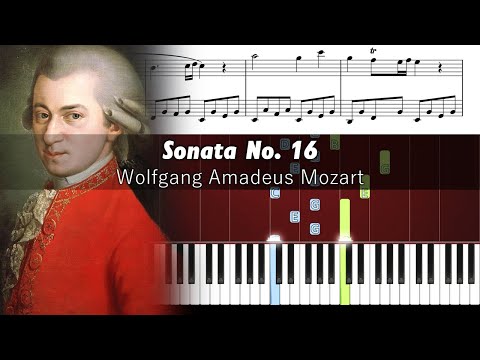 Mozart - Piano Sonata in C Major, K.545 - Piano Tutorial with Sheet Music