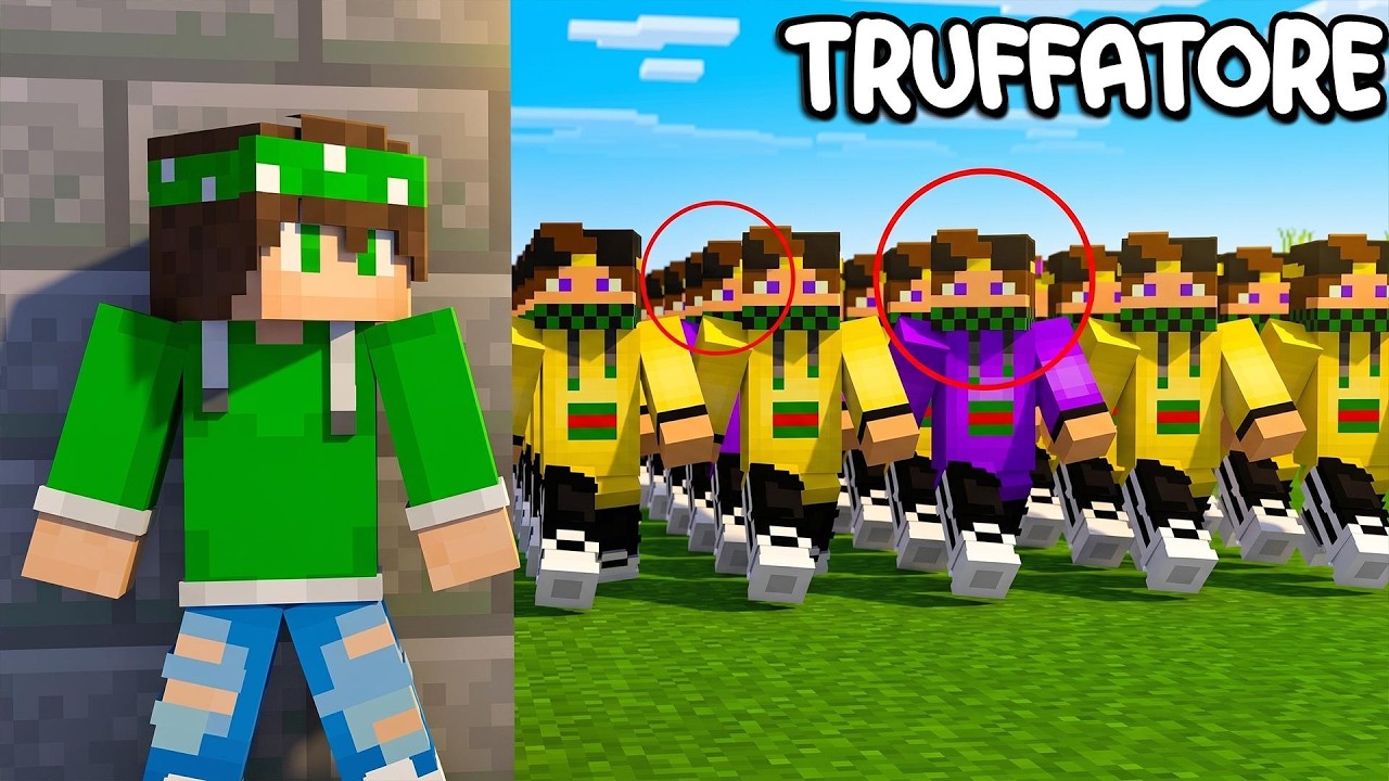 NASCONDINO con i TRUFFATORI su MINECRAFT