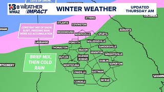 Weather Impact Stream: Alex Pry gives the latest winter weather forecast