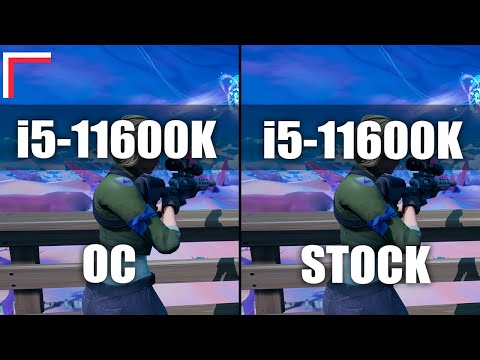 Intel Core i5-11600K OC vs Intel Core i5-11600K Stock — Test in 8 Games! [1080p, 1440p]
