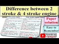 Difference Between Two Stroke And Four Stroke Engine Two Stroke Engine Vs Four Stroke Engine