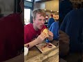 Schlotzsky’s Calzone review!! It’s awesome! #shorts