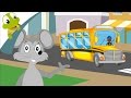 The Wheels On The Bus Song With Cheeku Mouse Popular Nursery Rhyme Bus Adventure Song