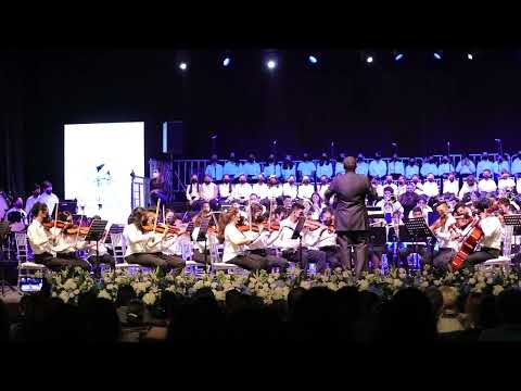 Marcha DIOS UNION LIBERTAD (Domingo Santos) - Orquesta Sinfónica de San Salvador