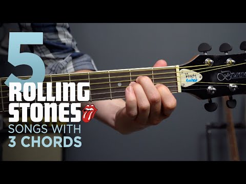 Play 5 Rolling Stones songs with 3 chords