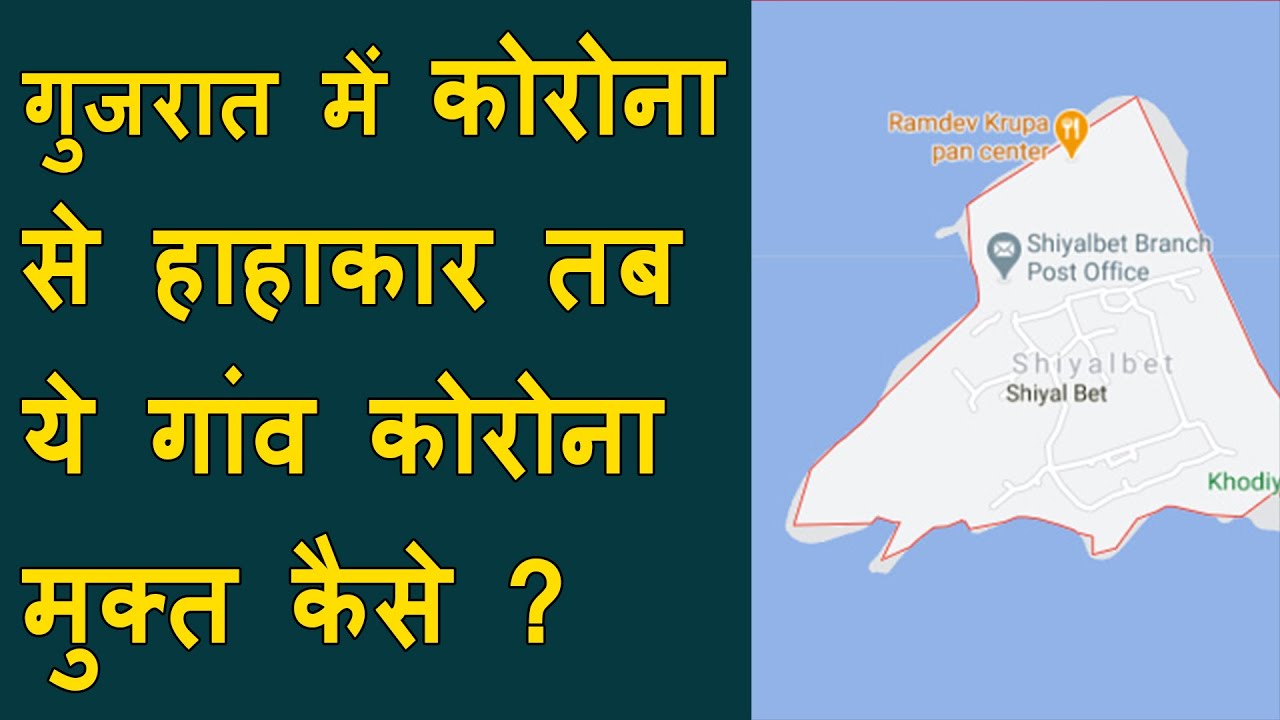 Gujarat में Corona से हाहाकार तब ये गांव Corona Free कैसे? | No case of corona in Shiyal Bet,Amreli