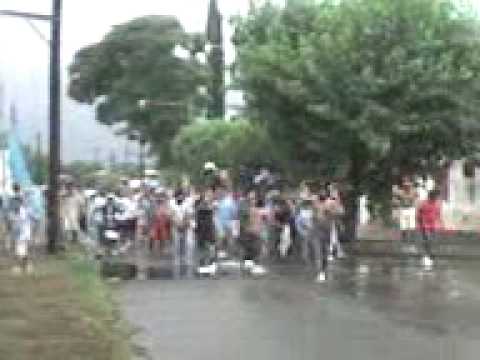 deportivo aguilares copando la cancha de all boys