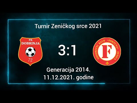 FK Dobrinja - NK Fortuna Zenica 3:1 (Turnir Zeničko srce 2021) - Generacija 2014.